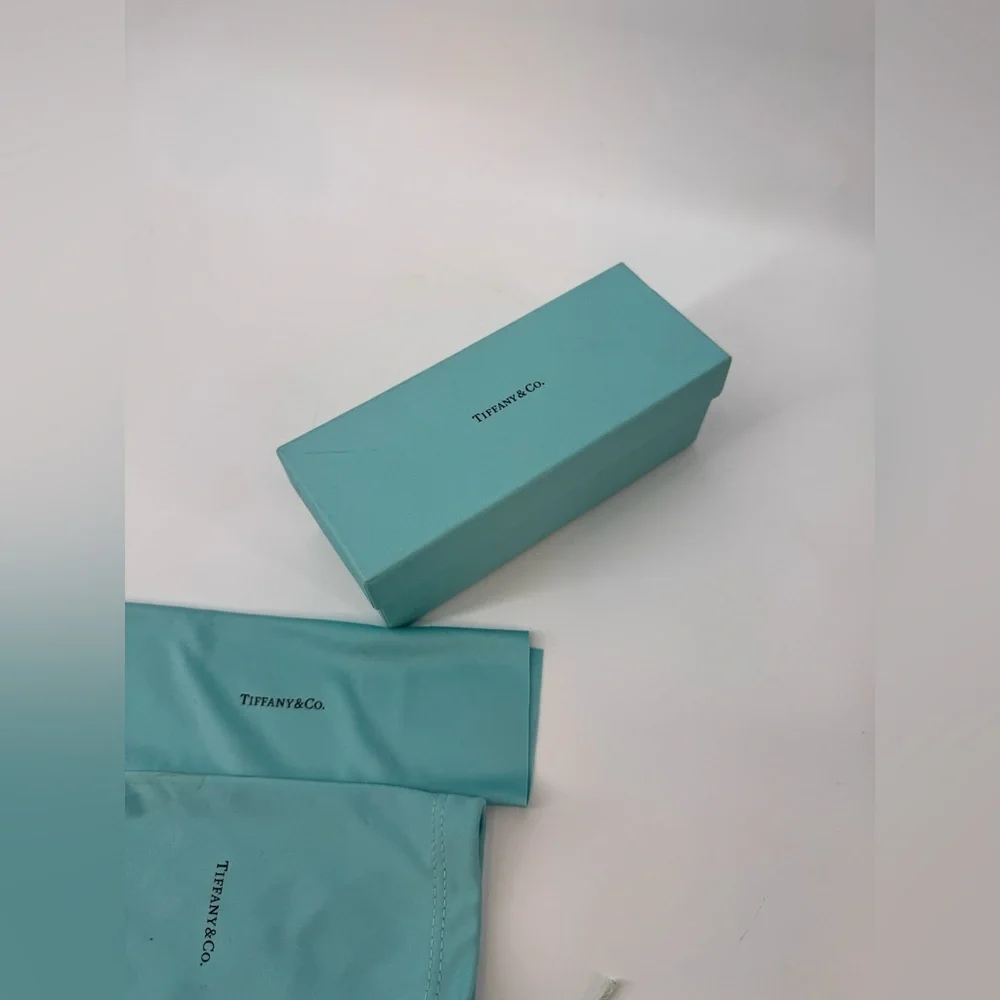 Tiffany glasses paper box and dust bag